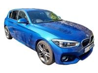Used BMW 120 M Sport 177 HP (130 kW) 2016 Blue Hatchback