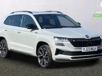 Used Skoda Karoq SportLine 150 HP (110 kW) 2023 Grey SUV