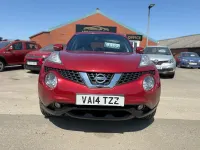 Used Nissan Juke Tekna 110 HP (80 kW) 2014 Red SUV