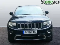 Used Jeep Grand Cherokee Overland 250 HP (183 kW) 2016 Black SUV