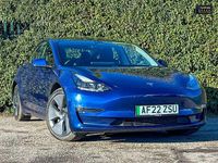 Used Tesla Model 3 Long Range AWD 254 kW (346 HP) 2022 Blue Sedan