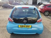 Used Toyota Aygo 2014 Blue Hatchback