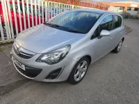 Begagnad Vauxhall Corsa 2013 Silver Halvkombi