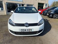 Used VW Golf Cabriolet SE 105 HP (77 kW) 2014 White Cabriolet