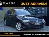 Used VW Golf VII Life 150 HP (110 kW) 2021 Black Hatchback
