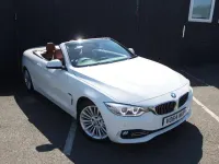 Used BMW 420 Cabriolet Luxury Line 2014 White Cabriolet