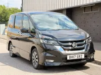 Used Nissan Serena 150 HP (110 kW) 2017 Black MPV