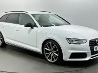 Used Audi A4 Black Edition 150 HP (110 kW) 2017 White Estate