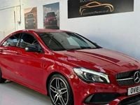 Used Mercedes CLA220 AMG line 177 HP (130 kW) 2017 Red Sedan