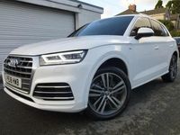 Used Audi Q5 S-line plus 190 HP (139 kW) 2018 White SUV