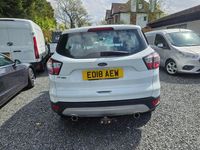 Used Ford Kuga Zetec 150 HP (110 kW) 2018 White SUV