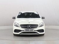 Used Mercedes A220 AMG line 177 HP (130 kW) 2016 White Hatchback