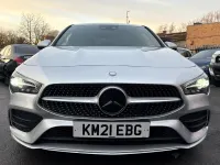 Begagnad Mercedes CLA220 AMG line 2021 Silver Sedan