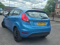 Used Ford Fiesta 96 HP (70 kW) 2009 Blue Hatchback