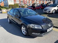 Used VW Passat S 2014 Black Sedan