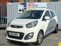 Used Kia Picanto 85 HP (62 kW) 2013 White Hatchback