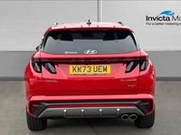 Used Hyundai Tucson N Line 265 HP (194 kW) 2024 Engine red SUV