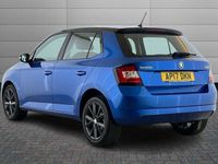 Used Skoda Fabia Colour Edition 90 HP (66 kW) 2017 Blue Hatchback
