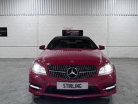 Begagnad Mercedes C220 AMG 2012 Röd Sportkupé