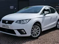 Used Seat Ibiza SE Technology 80 HP (58 kW) 2019 White Hatchback