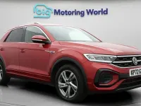 Used VW T-Roc R-line 150 HP (110 kW) 2022 Red SUV