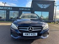 Used Mercedes C200 Premium 2017 Blue Estate