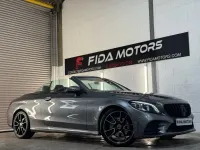 Used Mercedes C220 AMG line 194 HP (142 kW) 2019 Grey Cabriolet