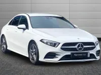 Used Mercedes A180 AMG line 134 HP (98 kW) 2020 White Sedan