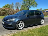 Used VW Golf VI R 270 HP (198 kW) 2010 Blue Hatchback