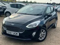 Used Ford Fiesta Zetec 70 HP (51 kW) 2017 Black Hatchback