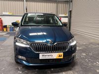 Used Skoda Fabia SE 95 HP (69 kW) 2021 Blue Hatchback