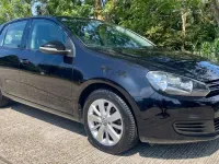Used VW Golf VI Match 105 HP (77 kW) 2011 Black Hatchback