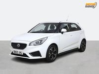 Used MG MG3 Excite 106 HP (77 kW) 2023 White Hatchback