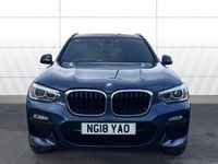 Used BMW X3 M Sport 190 HP (139 kW) 2018 Blue SUV