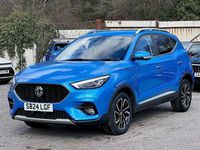 Used MG ZS Exclusive 105 HP (77 kW) 2024 Blue SUV