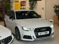 Used Audi S3 Sportback Black Edition 2017 White Hatchback