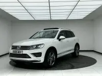 Used VW Touareg R-line 2015 White SUV
