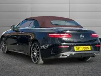 Used Mercedes E300 AMG line 245 HP (180 kW) 2021 Black Cabriolet
