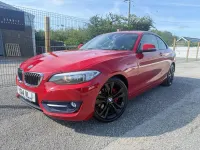 Used BMW 220 Sport Line 2014 Red Coupe