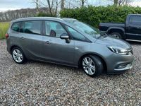 Used Vauxhall Zafira SRi 140 HP (102 kW) 2016 Grey MPV