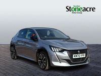 Used Peugeot 208 GT-line 101 HP (74 kW) 2020 Grey Hatchback