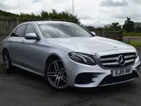 Used Mercedes E200 AMG line 184 HP (135 kW) 2019 Silver Sedan