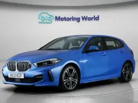 Used BMW 118 M Sport 138 HP (101 kW) 2021 Blue Hatchback