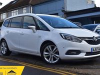 Used Vauxhall Zafira Tourer SRi 140 HP (102 kW) 2018 White MPV