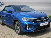 Used VW T-Roc Cabriolet R-line 150 HP (110 kW) 2024 Blue Cabriolet