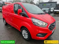 Used Ford Transit Custom Limited 2022 Red Van