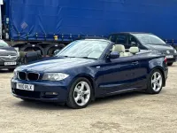 Used BMW 118 Cabriolet Sport Line 2010 Blue Cabriolet