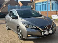 Used Nissan Leaf N-Connecta 110 kW (150 HP) 2020 Grey Hatchback