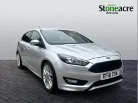 Used Ford Focus ST-Line 138 HP (101 kW) 2018 Silver Hatchback