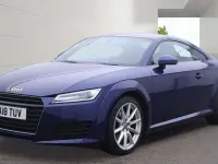 Used Audi TT Sport 180 HP (132 kW) 2018 Blue Coupe